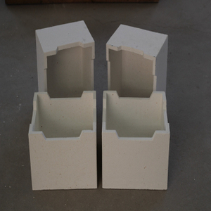 Ofenmöbel Korund Mullit Sagger für magnetische Materialien Keramikpulver